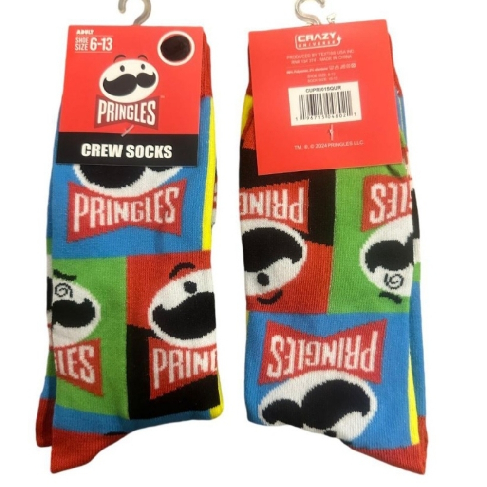 Pringle Crew Socks - Multicolor 4 pairs bundle